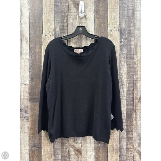 Sweater By Philosophy In Black, Size: Xl