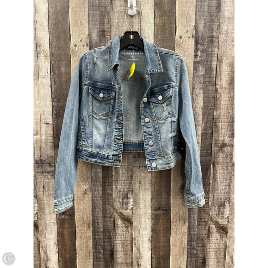Jacket Denim By Aeropostale In Blue Denim, Size: Xs