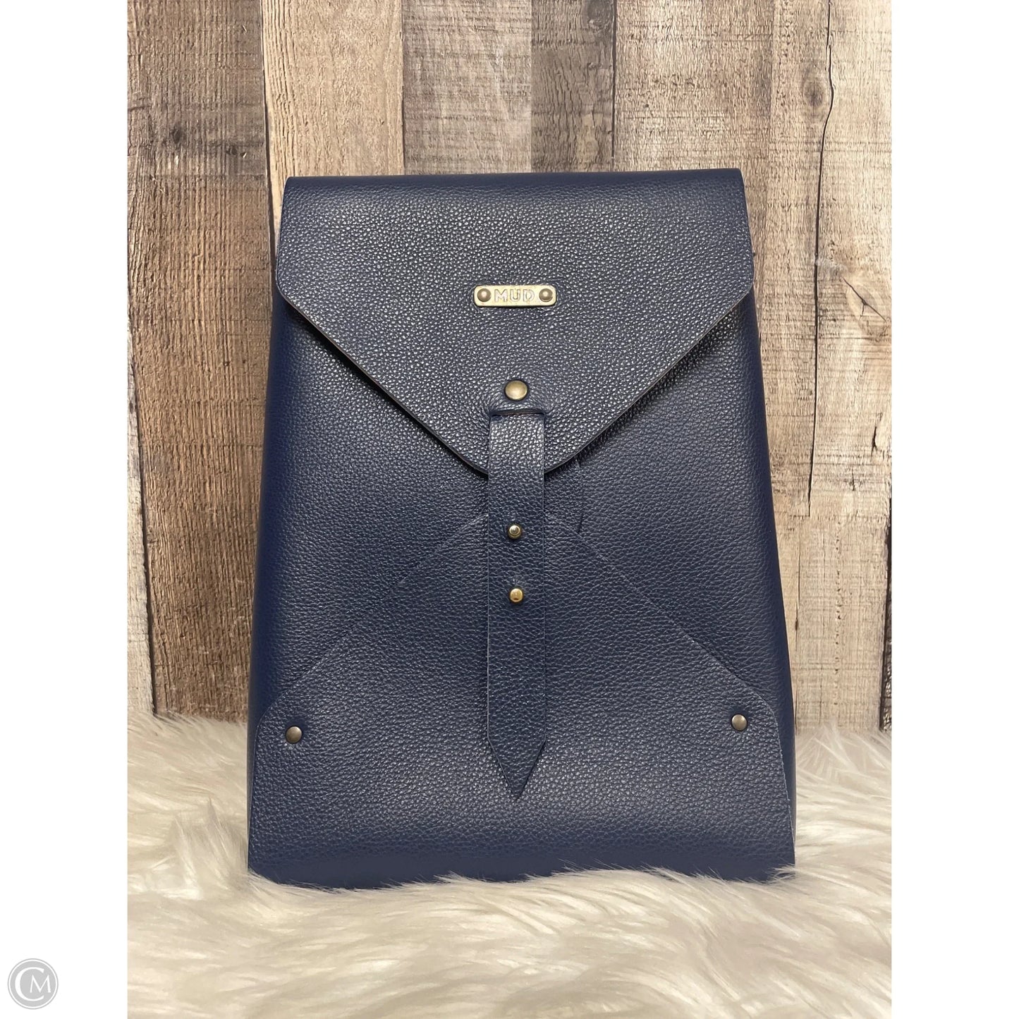 Backpack Leather By Cme, Size: Large