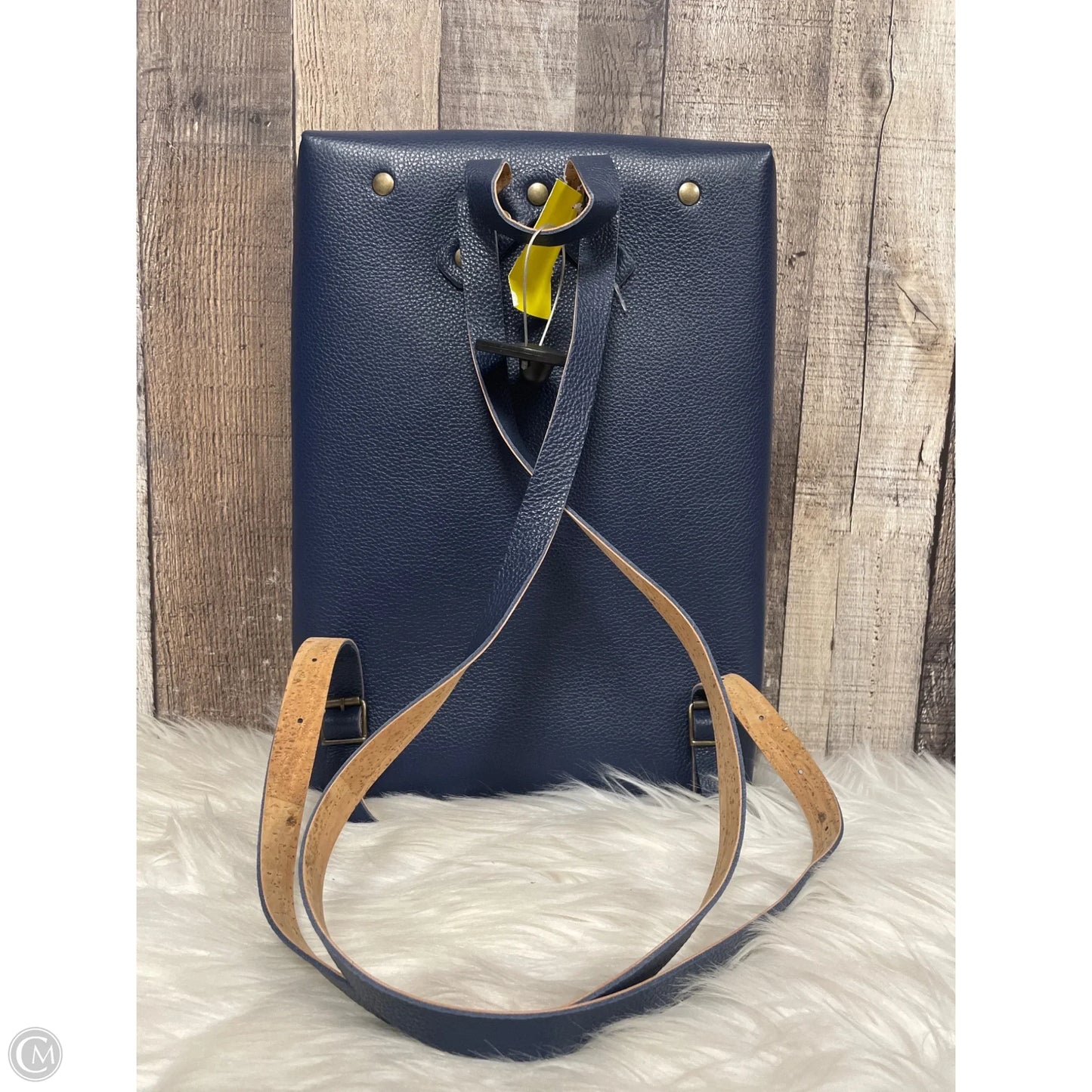 Backpack Leather By Cme, Size: Large