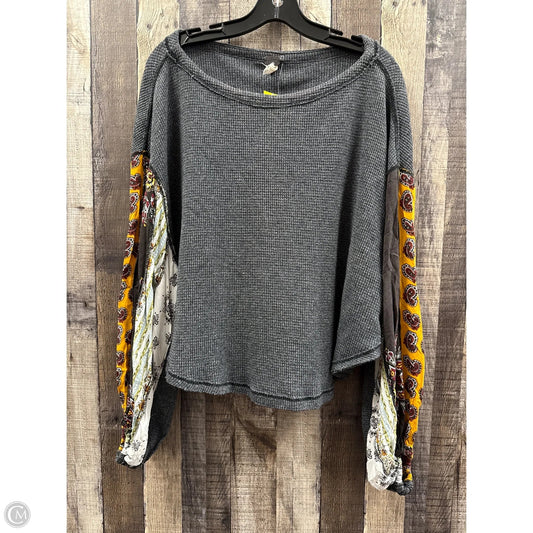 Top Long Sleeve By We The Free In Multi-colored, Size: M