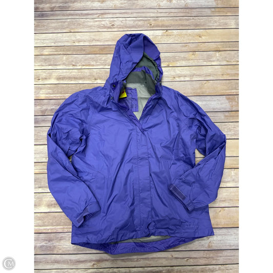 Athletic Jacket By L.l. Bean In Purple, Size: L