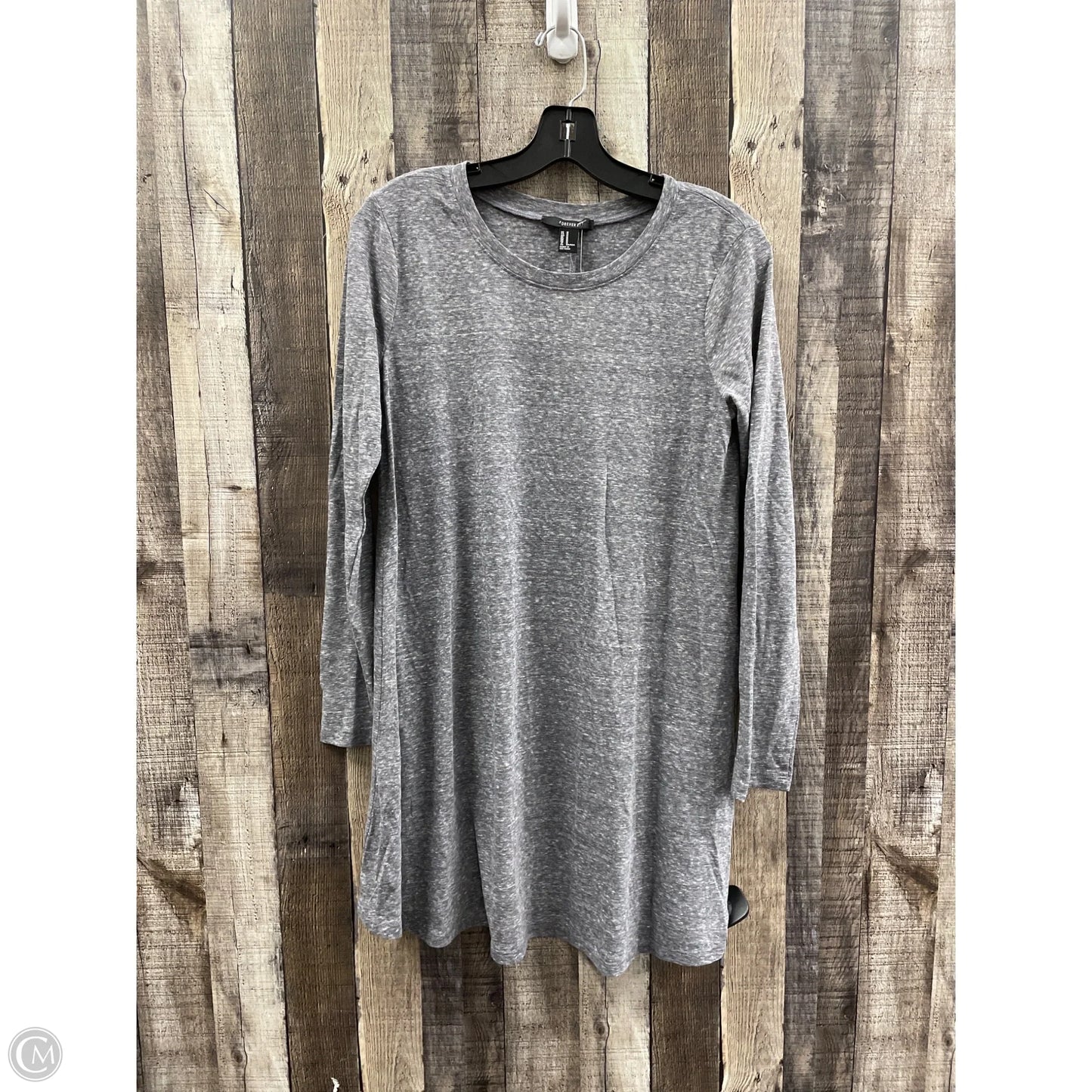 Dress Casual Short By Forever 21 In Grey, Size: M