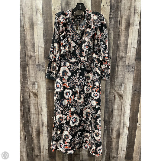 Dress Casual Maxi By Who What Wear In Multi-colored, Size: M