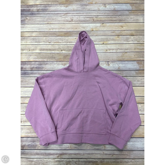 Athletic Sweatshirt Hoodie By Tek Gear In Pink, Size: Xl