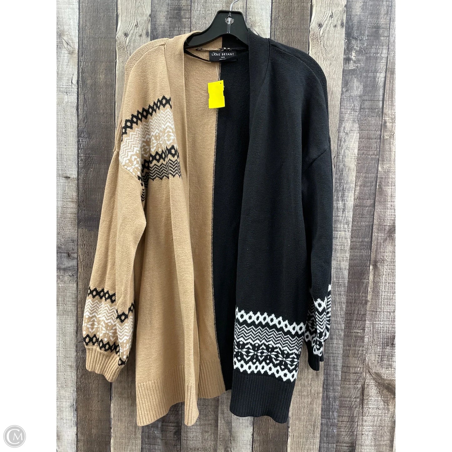 Sweater Cardigan By Lane Bryant In Multi-colored, Size: 1x