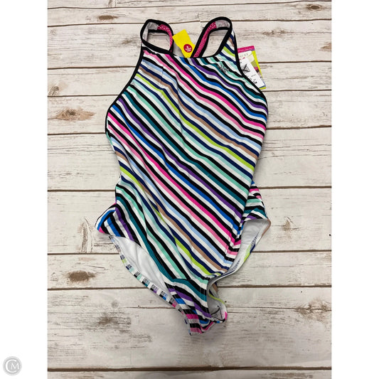 Swimsuit By Cme In Striped Pattern, Size: S