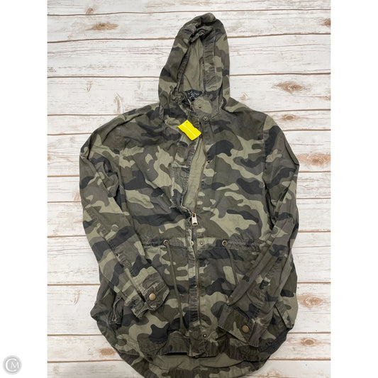 Jacket Utility By Love Tree In Camouflage Print, Size: M