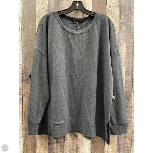 Sweatshirt Crewneck By Buffalo David Bitton In Grey, Size: Xxl