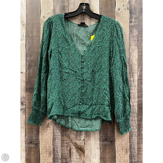 Top Long Sleeve By Sanctuary In Green, Size: S