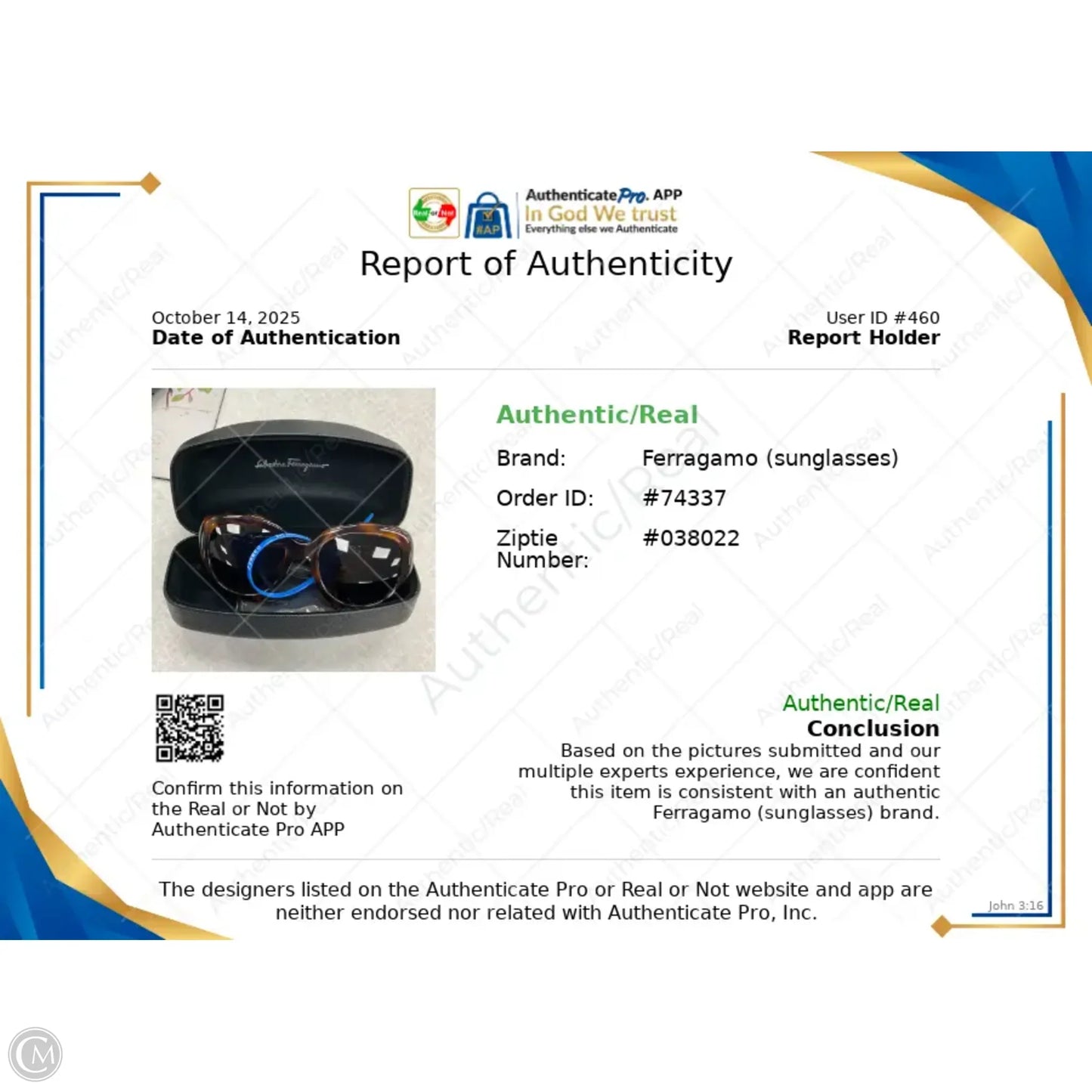 Sunglasses Luxury Designer By Ferragamo