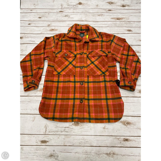 Jacket Shirt By Wild Fable In Multi-colored, Size: Xs