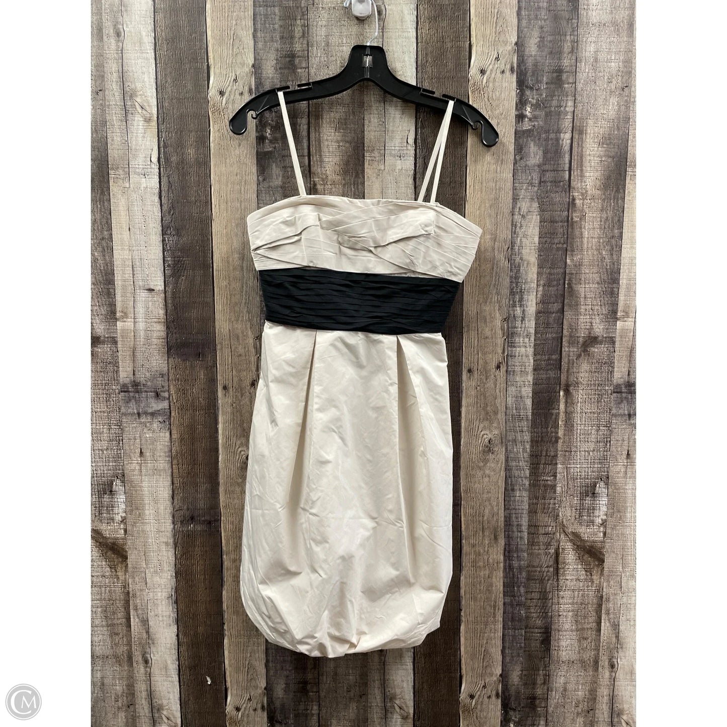 Dress Party Short By Bcbgmaxazria In Cream, Size: Xs