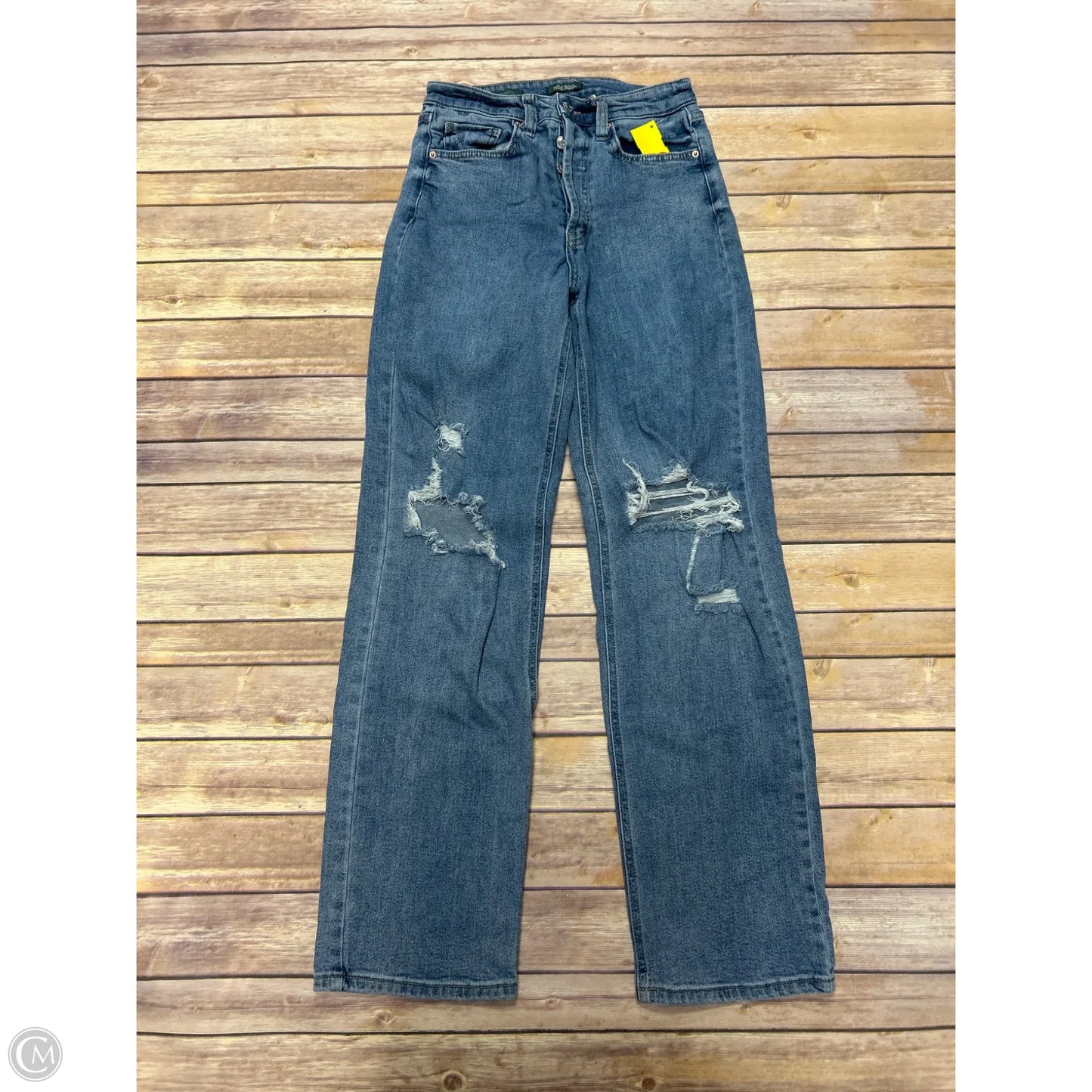Jeans Straight By Wild Fable In Blue Denim, Size: 2