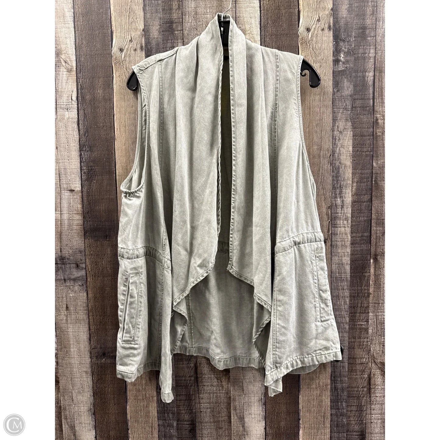 Cardigan By Jane And Delancey In Green, Size: 1x