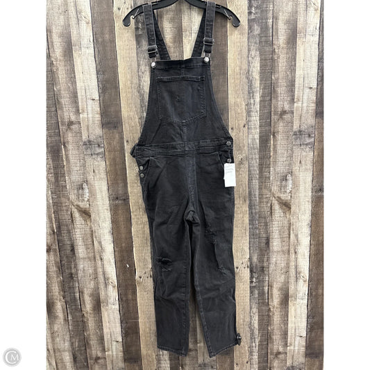 Overalls By Old Navy In Black Denim, Size: 8