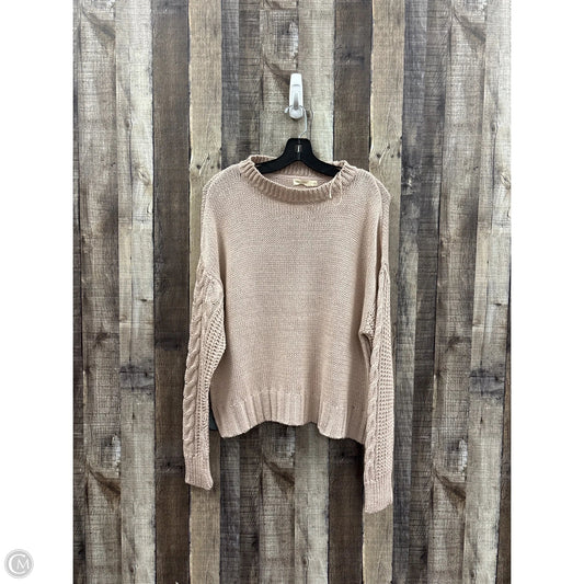Sweater By Harper In Pink, Size: S