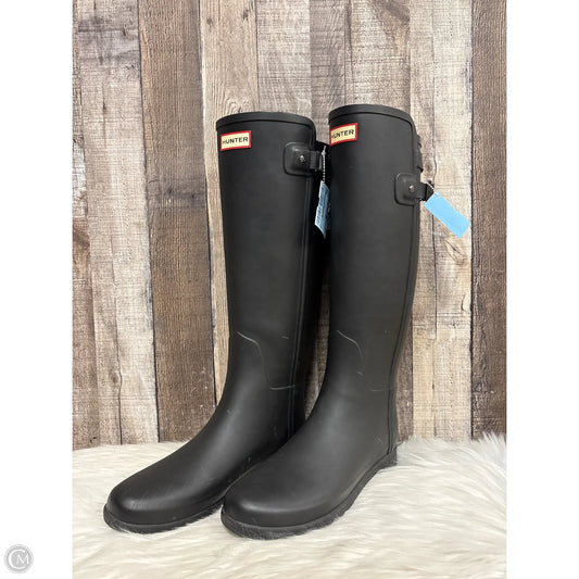 Boots Rain By Hunter In Black, Size: 8