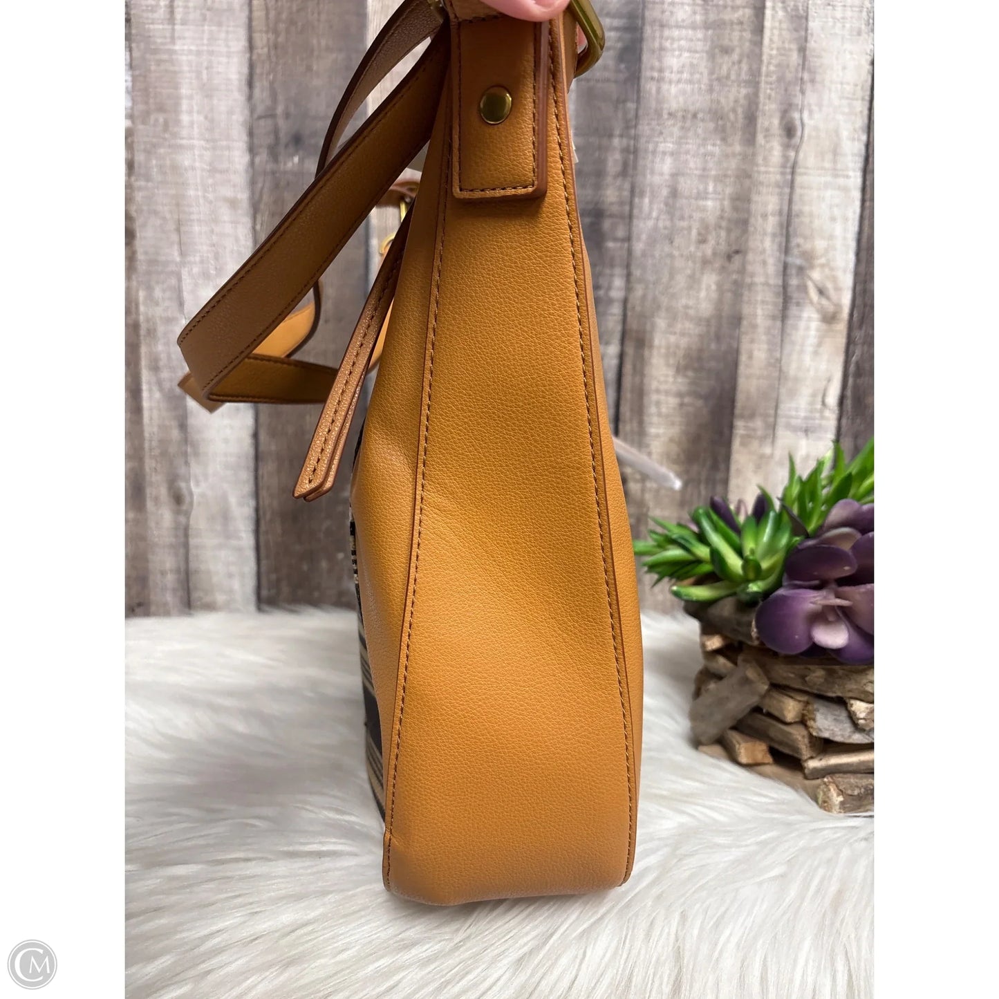 Handbag By Fossil, Size: Large