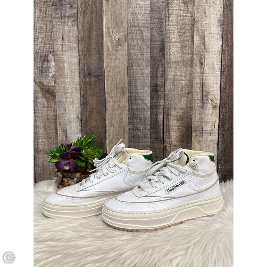 Shoes Athletic By Reebok In White, Size: 9