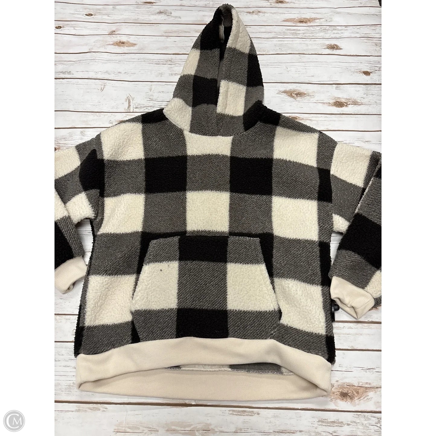 Jacket Fleece By American Eagle In Multi-colored, Size: L