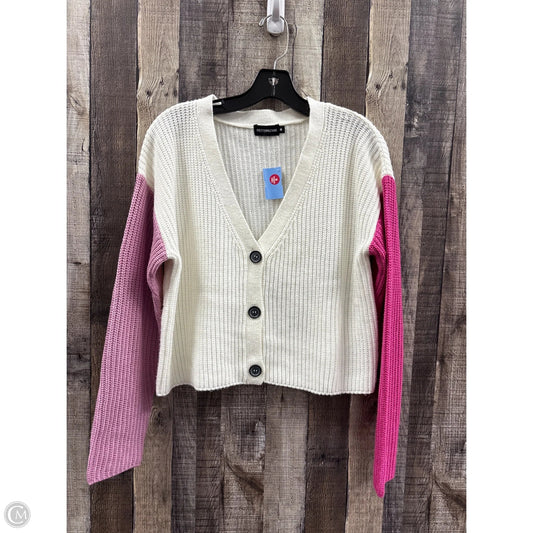 Sweater Cardigan By Pretty Little Thing In Multi-colored, Size: M