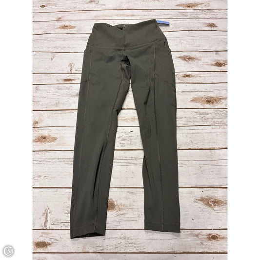 Athletic Leggings By 90 Degrees By Reflex In Green, Size: S