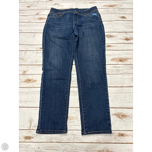 Jeans Skinny By Levis In Blue Denim, Size: 10
