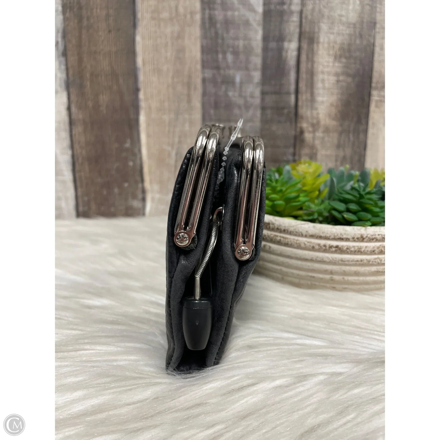 Clutch Leather By Hobo Intl, Size: Medium