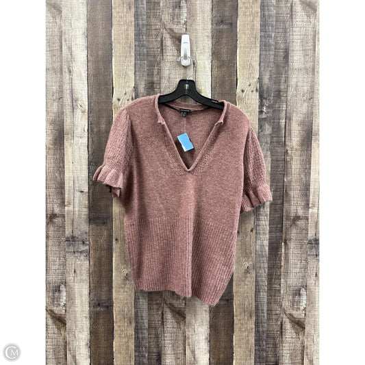 Sweater Short Sleeve By Torrid In Mauve, Size: Xl