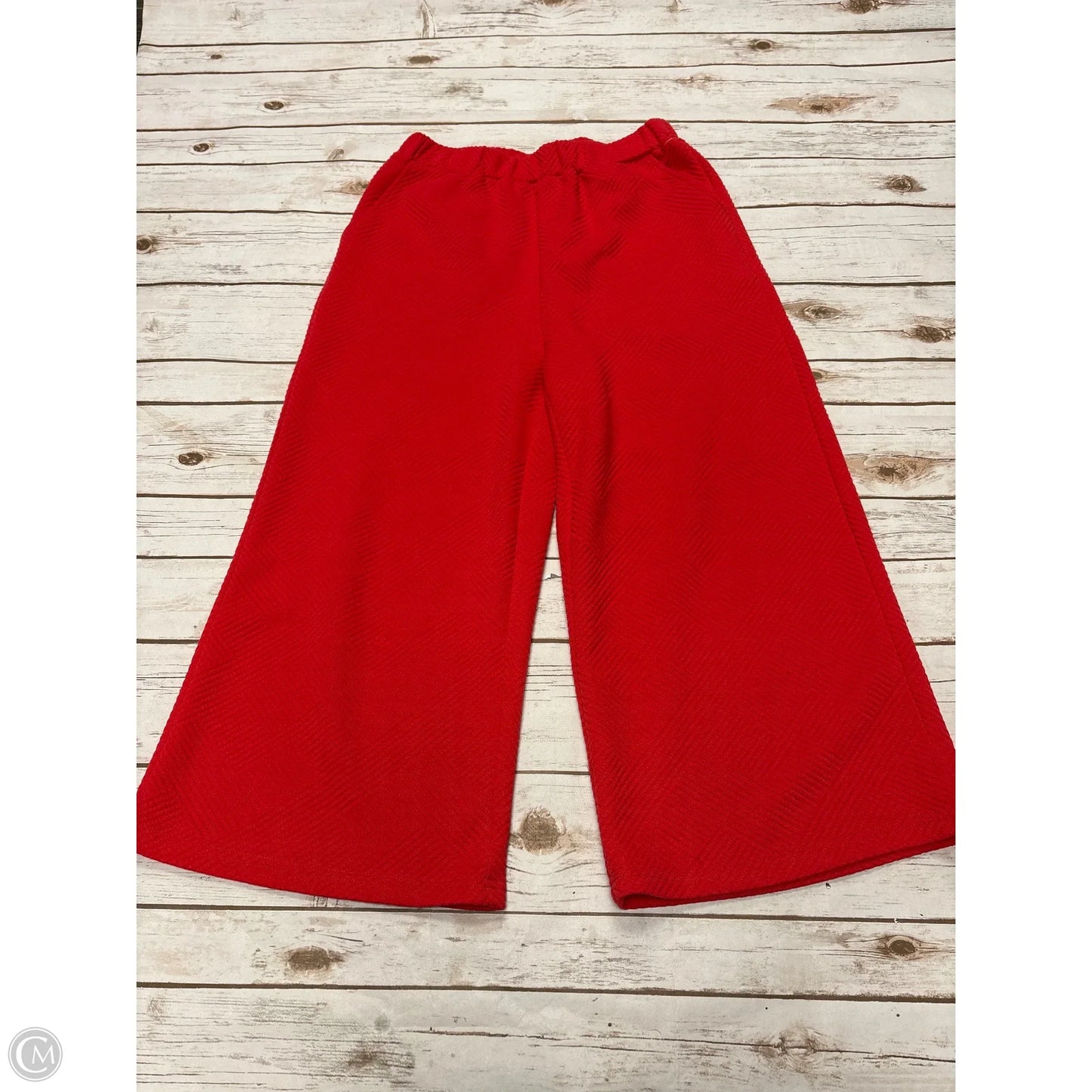 Pants Set 2pc By Entro In Red, Size: M