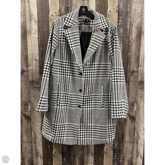 Coat Other By Torrid In Black & White, Size: 1x