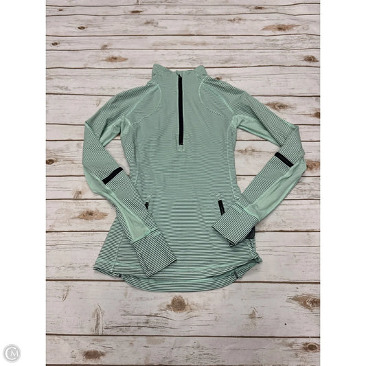 Athletic Jacket By Lululemon In Green, Size: 4