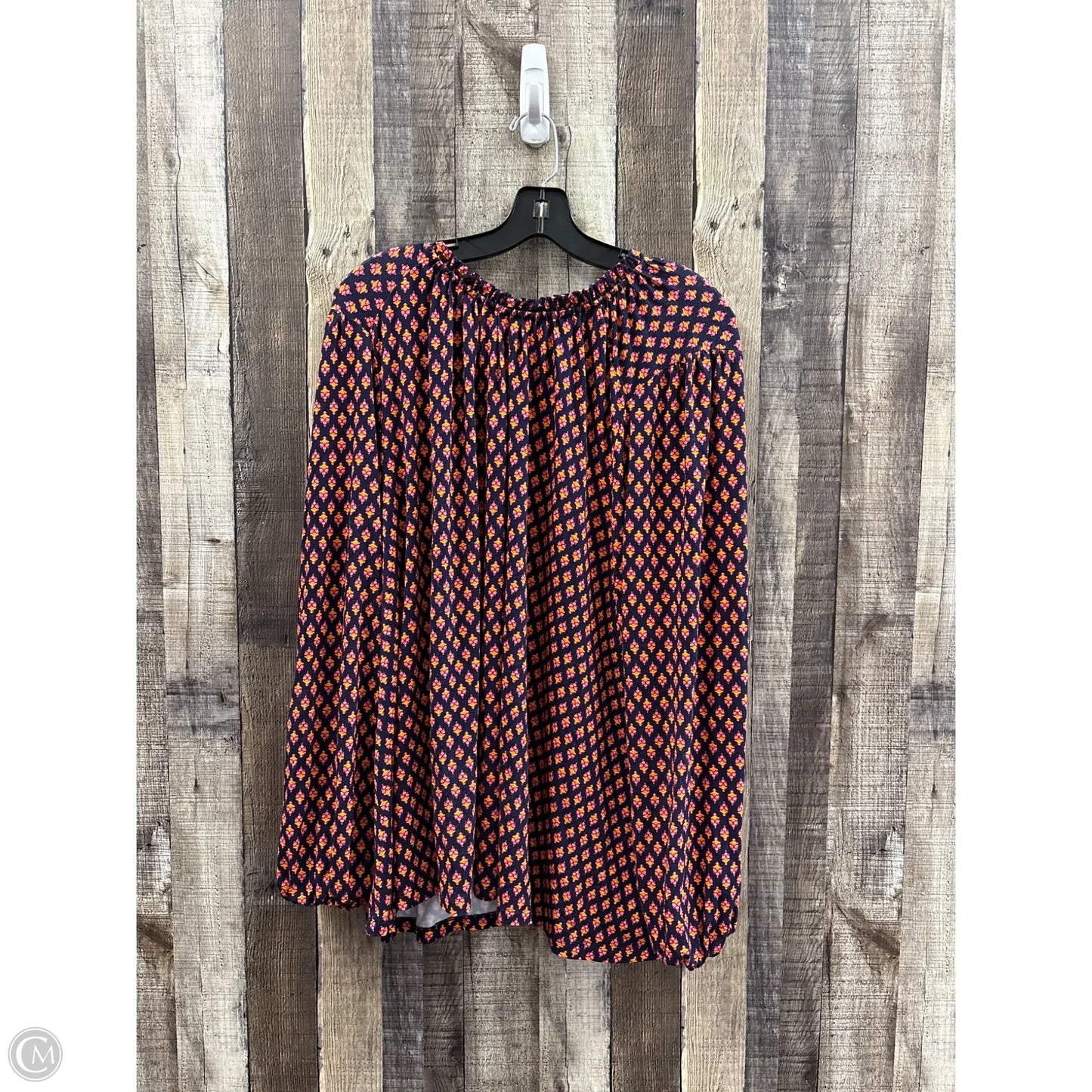 Top Long Sleeve By Lane Bryant In Multi-colored, Size: 2x