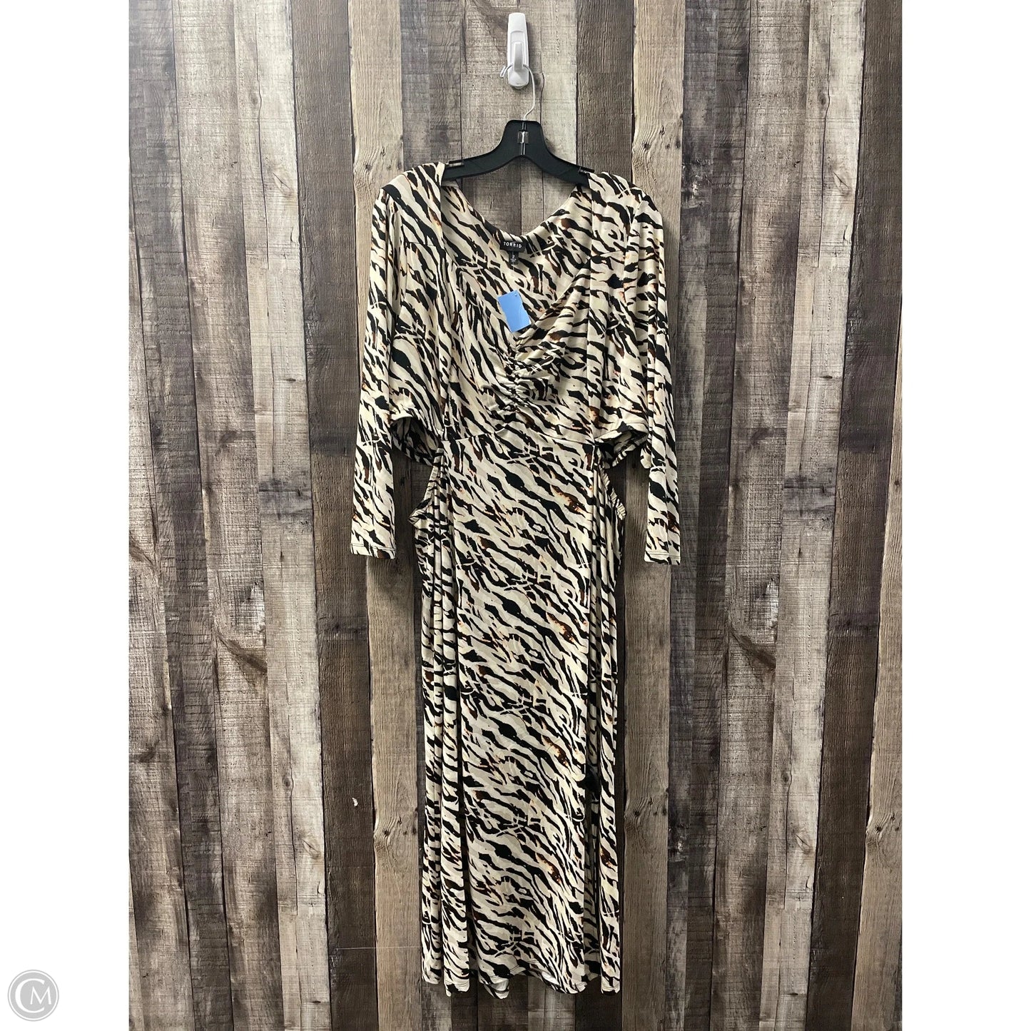 Dress Casual Maxi By Torrid In Animal Print, Size: 2x