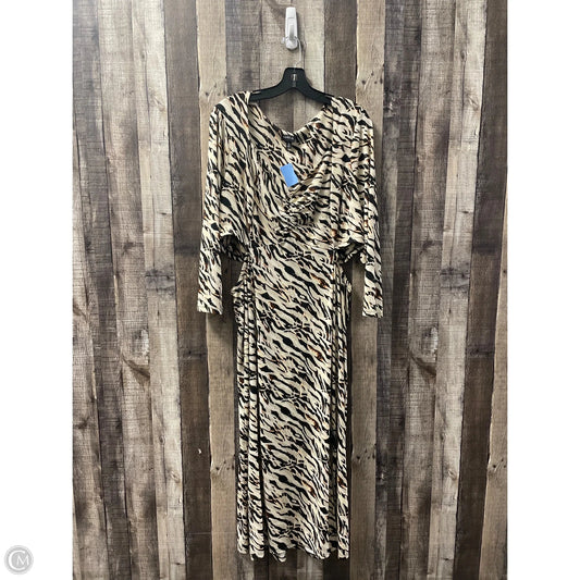 Dress Casual Maxi By Torrid In Animal Print, Size: 2x