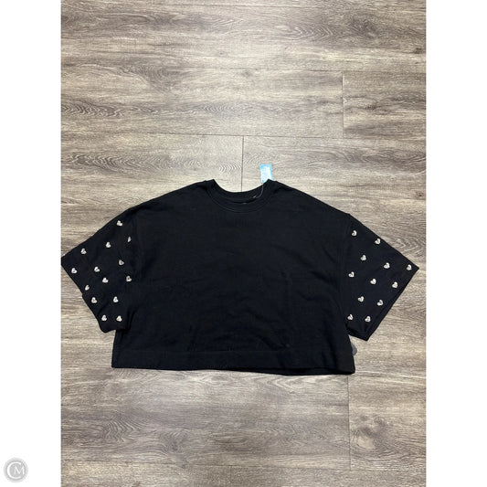 Sweatshirt Crewneck By Essentiel Antwerp In Black, Size: Xl