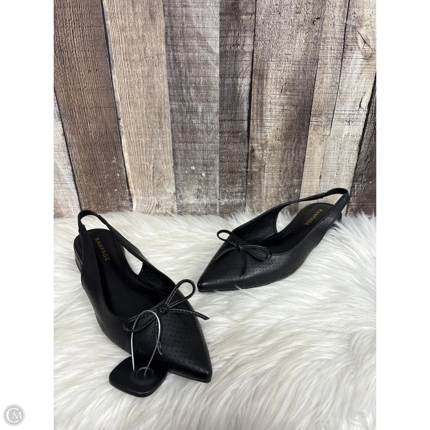 Shoes Flats By Rampage In Black, Size: 9