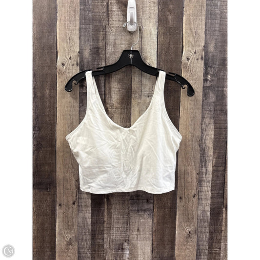 Athletic Bra By Halara In Ivory, Size: L