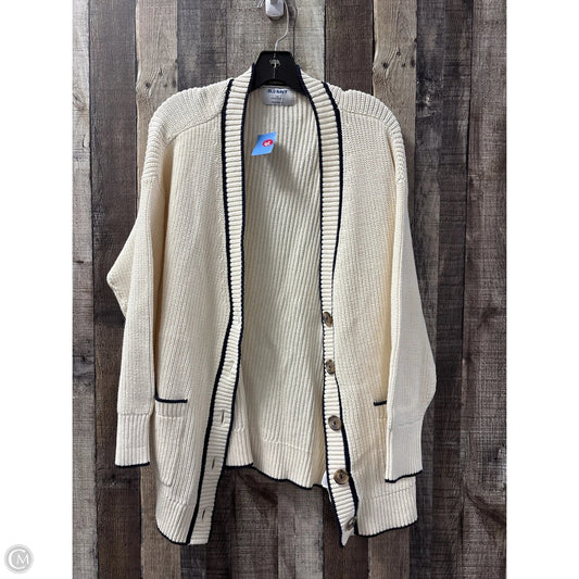 Sweater Cardigan By Old Navy In Beige, Size: 2x