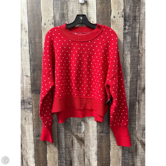 Sweater By Cmf In Red, Size: L