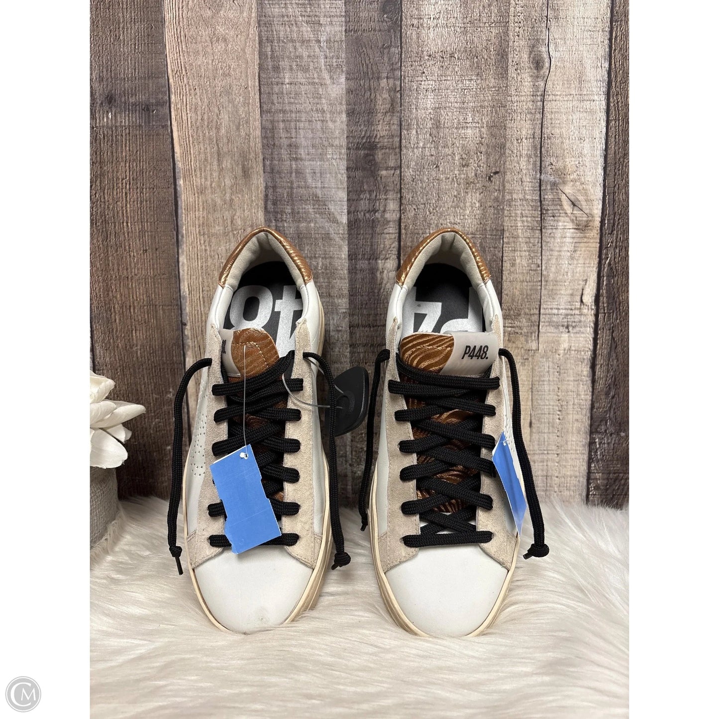 Shoes Sneakers By P448 In White, Size: 10