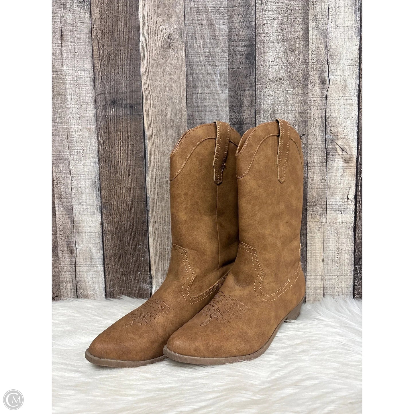 Boots Western By Arizona In Brown, Size: 8