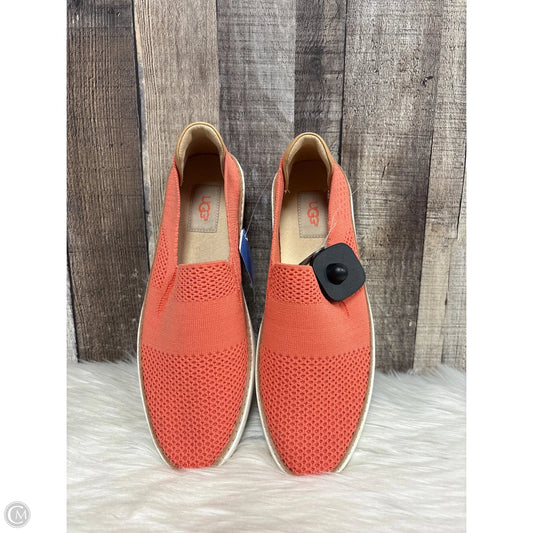 Shoes Designer By Ugg In Peach, Size: 9.5
