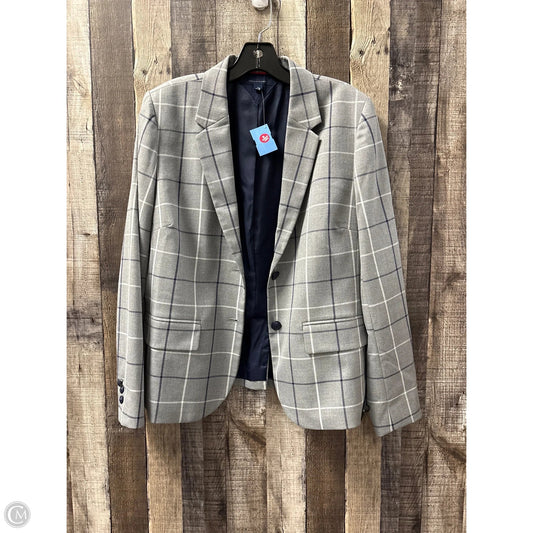 Blazer By Tommy Hilfiger In Plaid Pattern, Size: 12