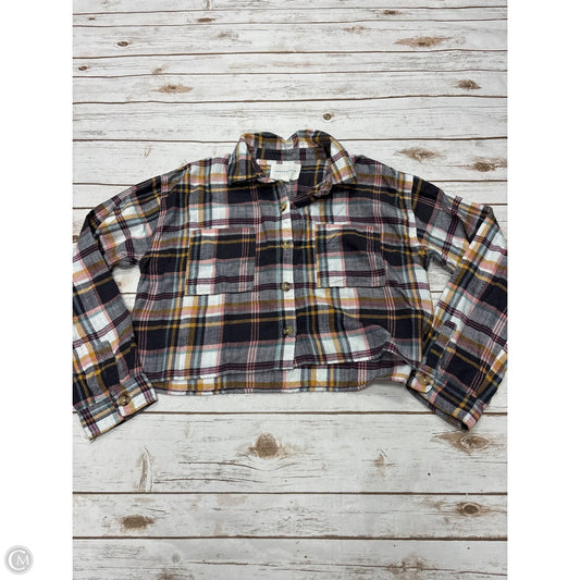Top Long Sleeve By Aeropostale In Multi-colored, Size: L
