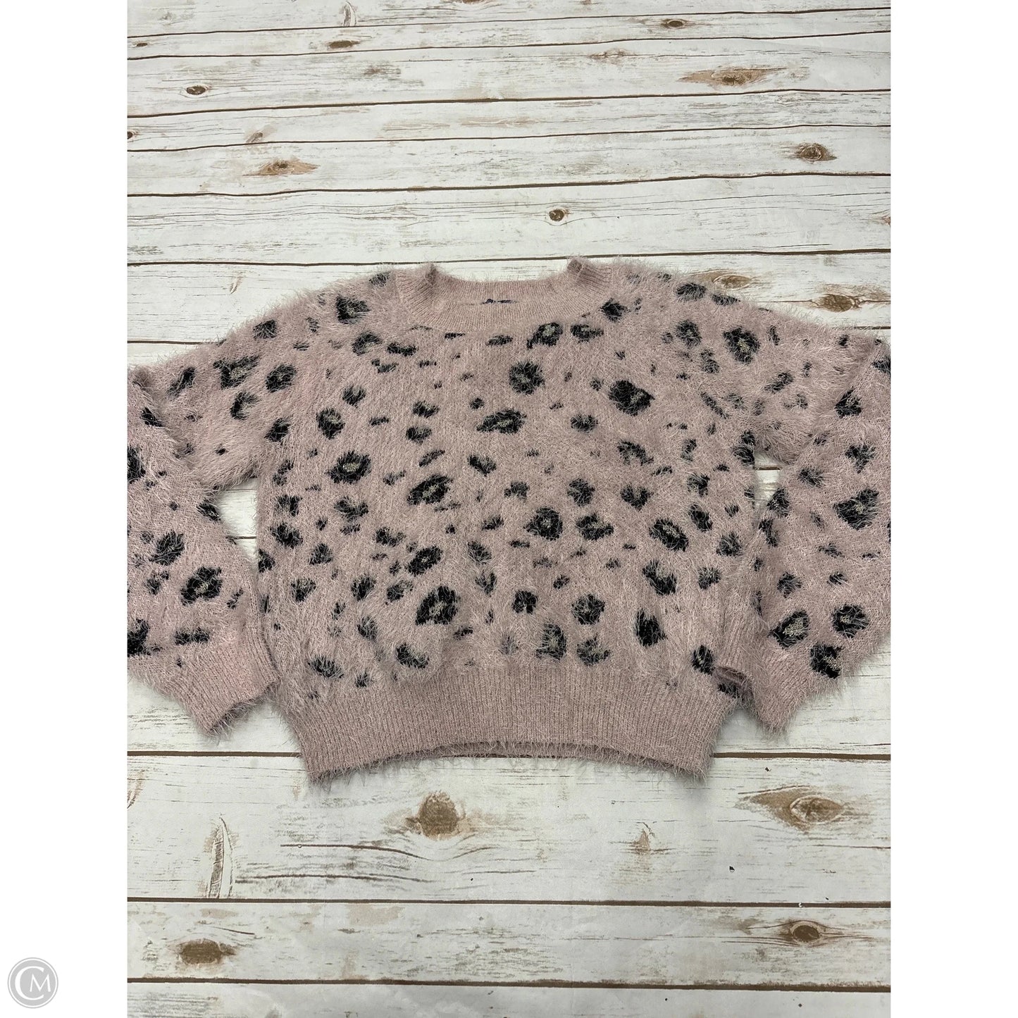Sweater By Freshman In Animal Print, Size: M