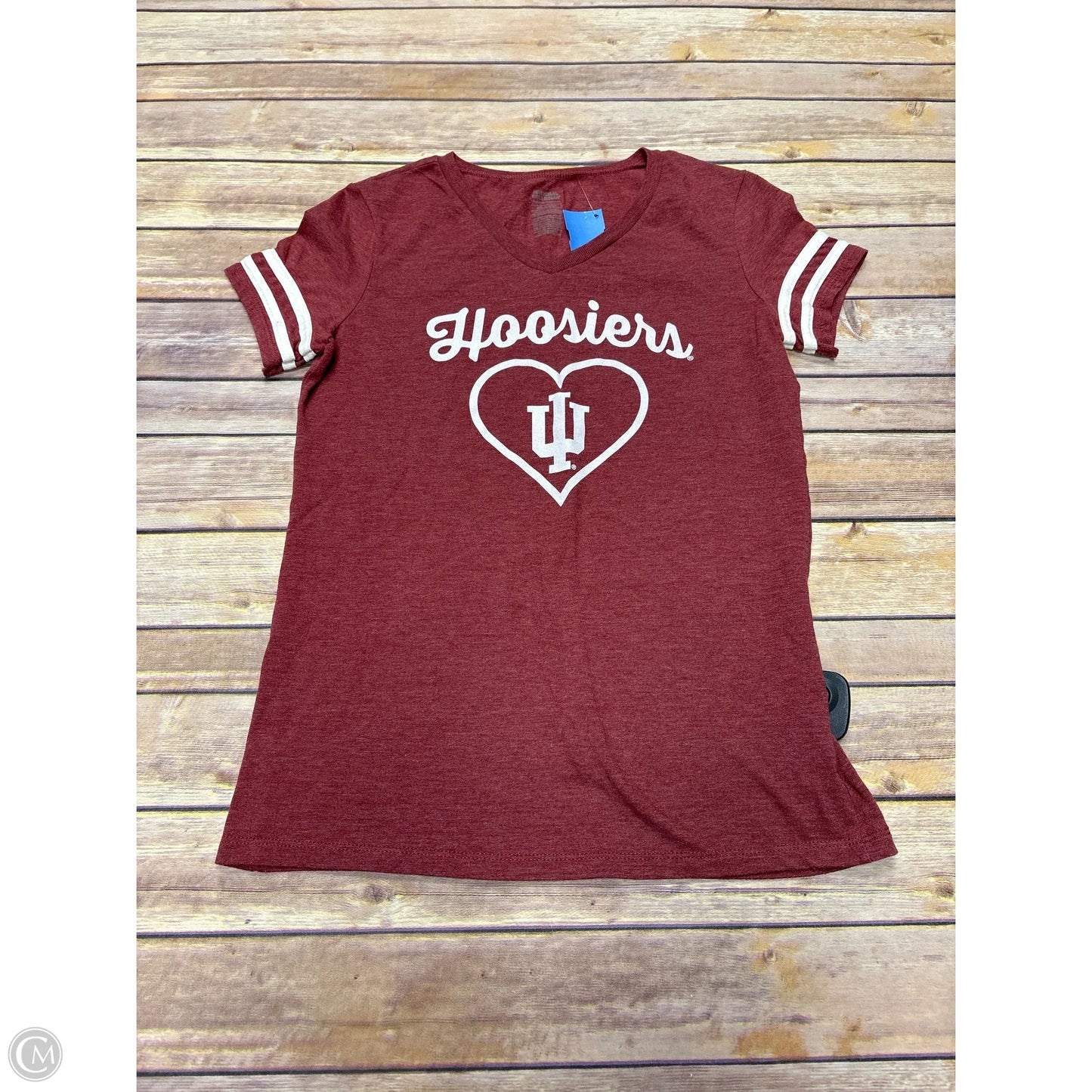 Top Short Sleeve By Cme In Red, Size: Xl