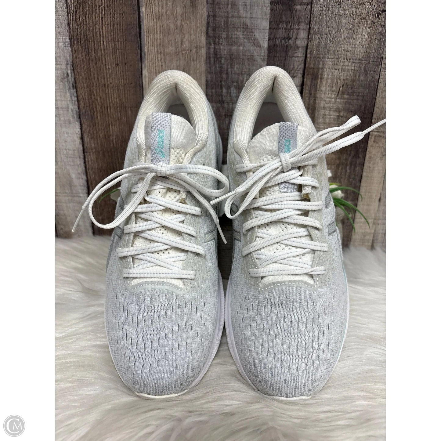 Shoes Athletic By Asics In White, Size: 10