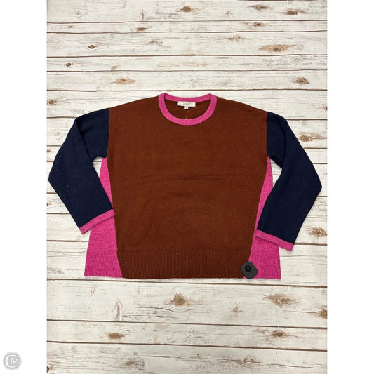 Sweater By Loft In Multi-colored, Size: L